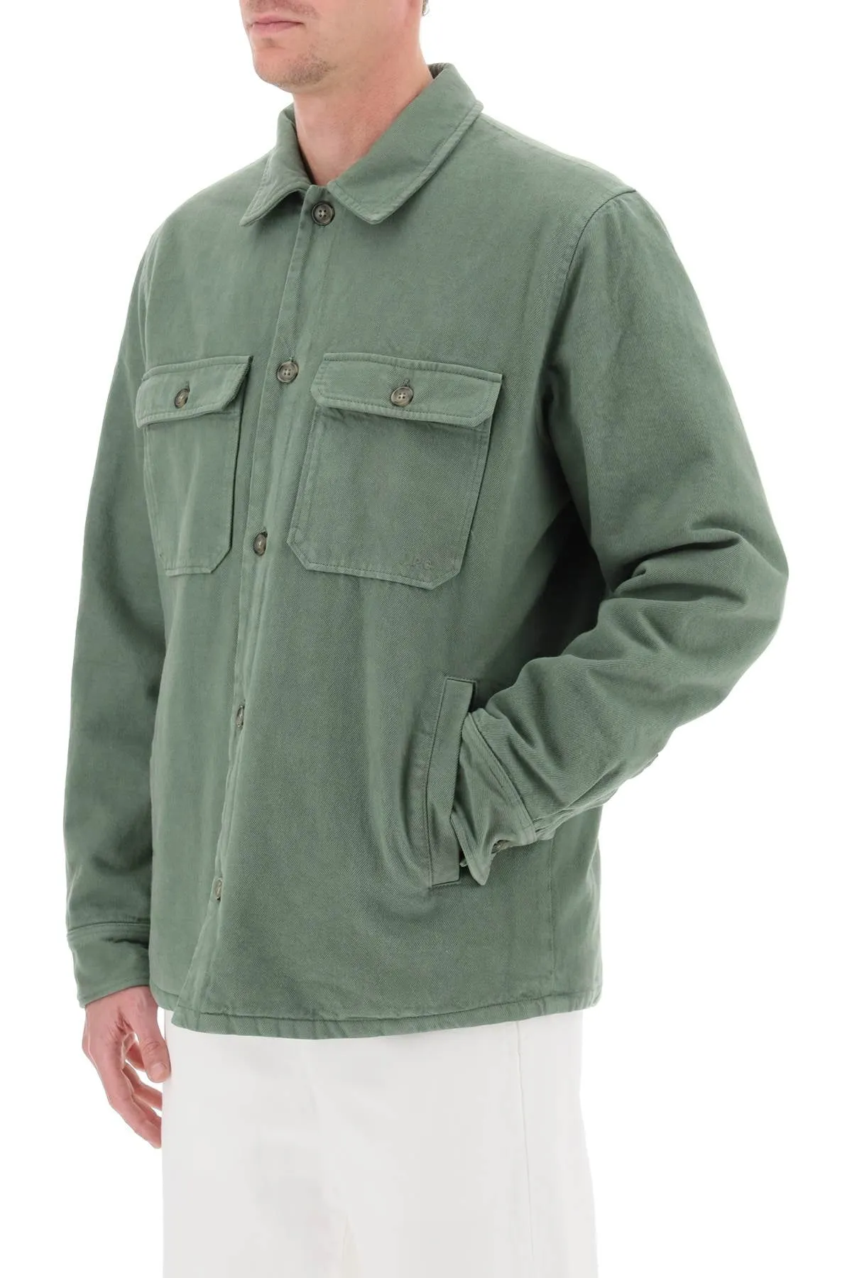 alessio padded overshirt