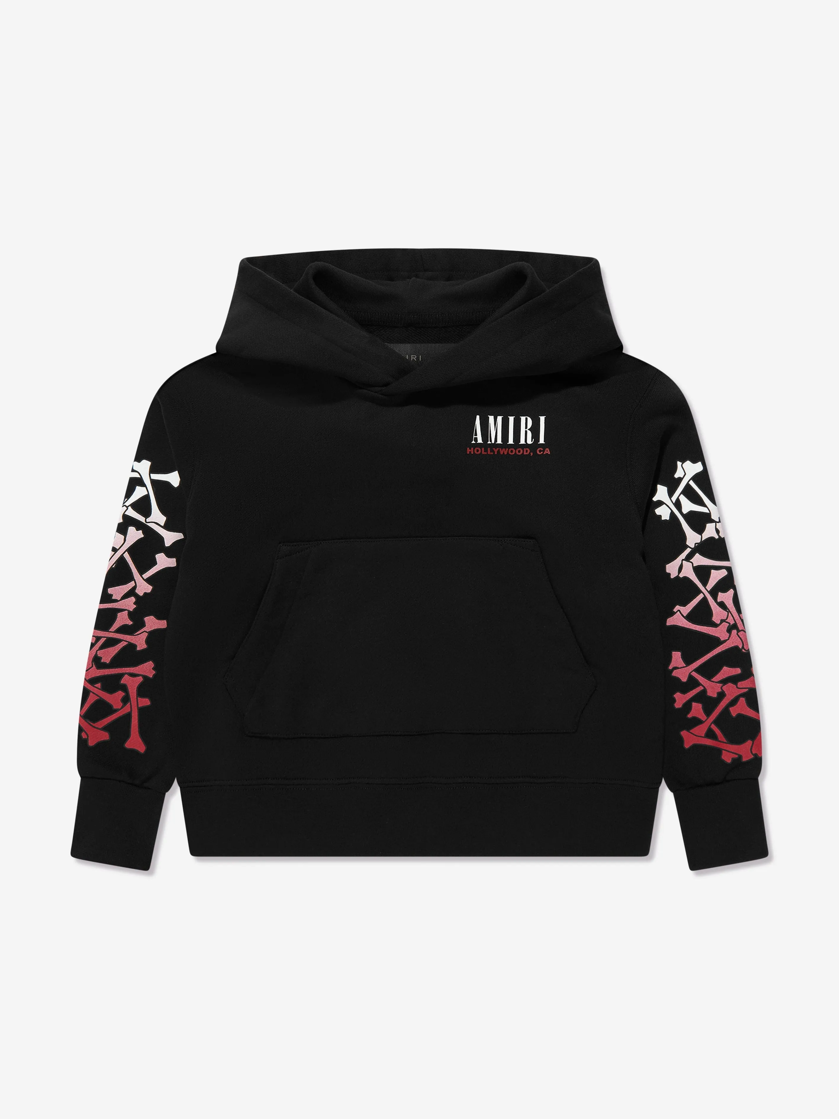 Amiri Kids Bones Hoodie in Black