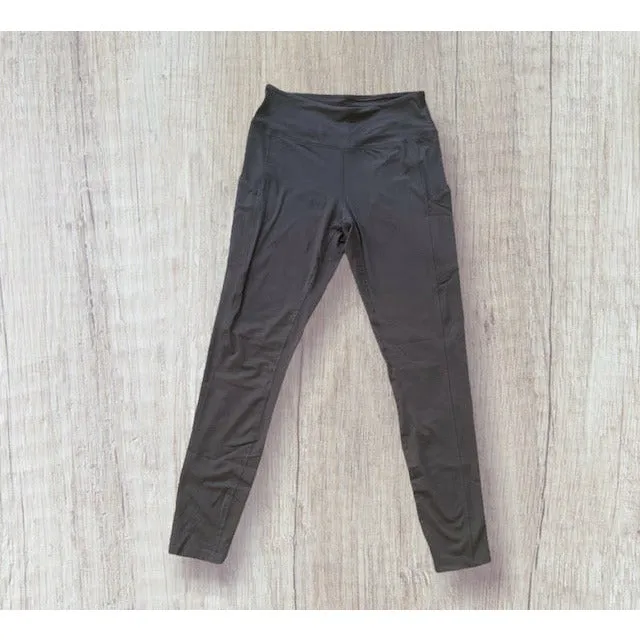 Ariana Butter Soft Leggings-Charcoal