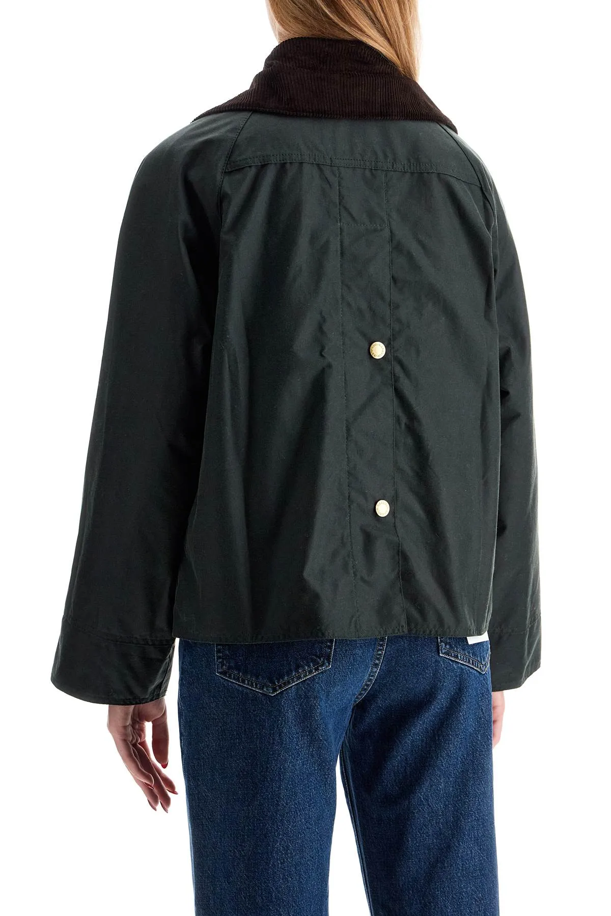 Barbour A-Line Cotton Waxed Jacket