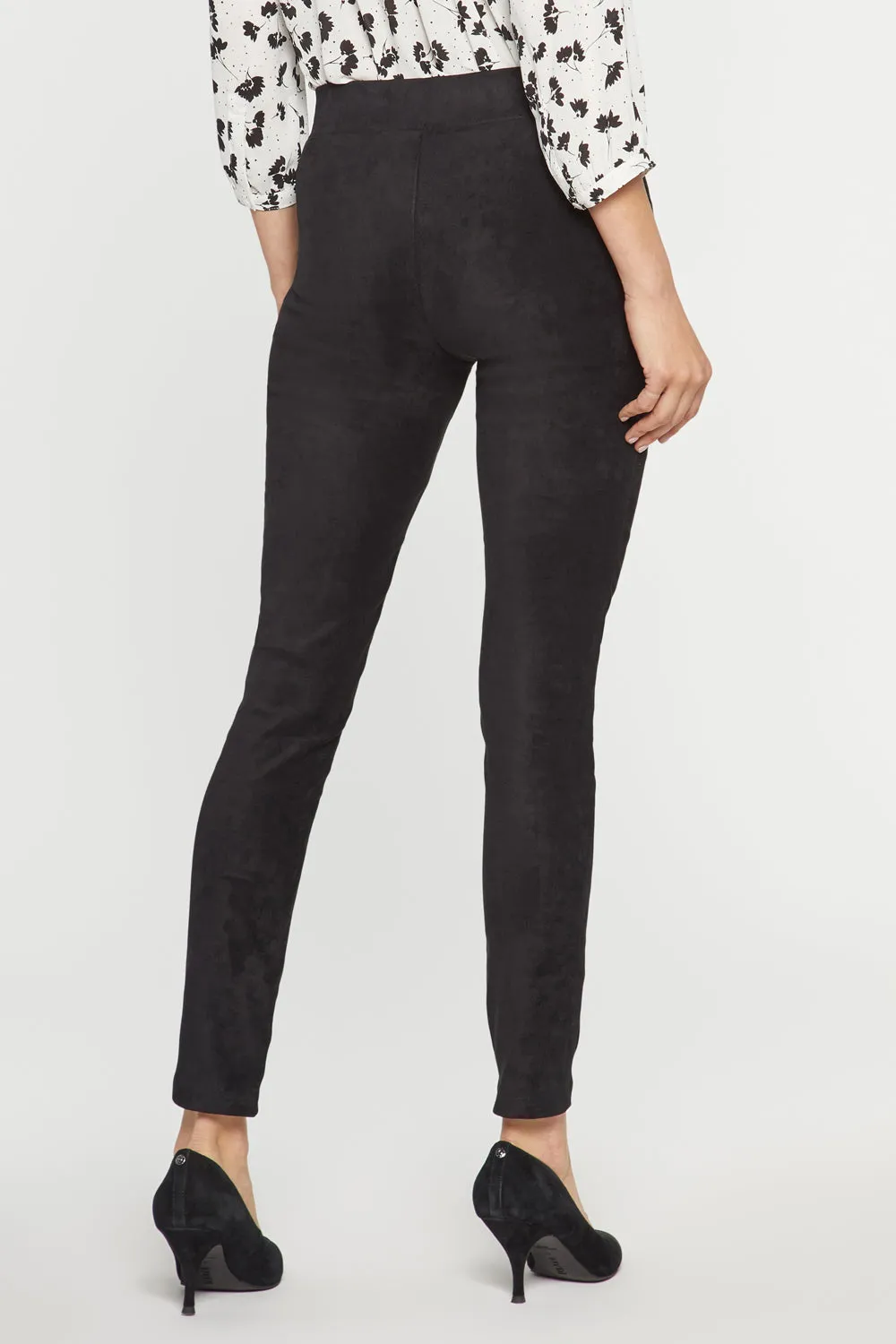 Basic Legging Pants In Petite - Black