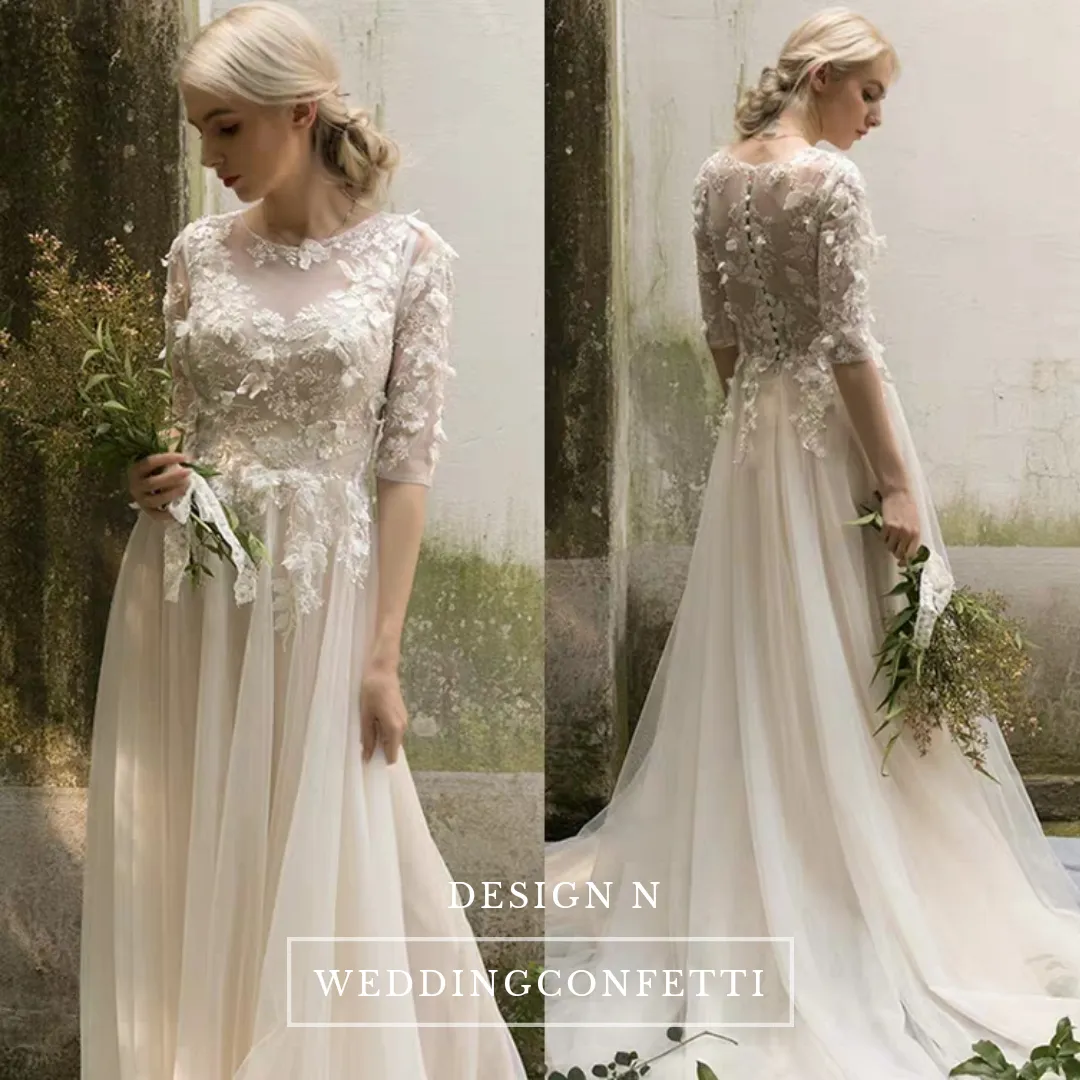 Bohemian Wedding Dresses (Various Designs)