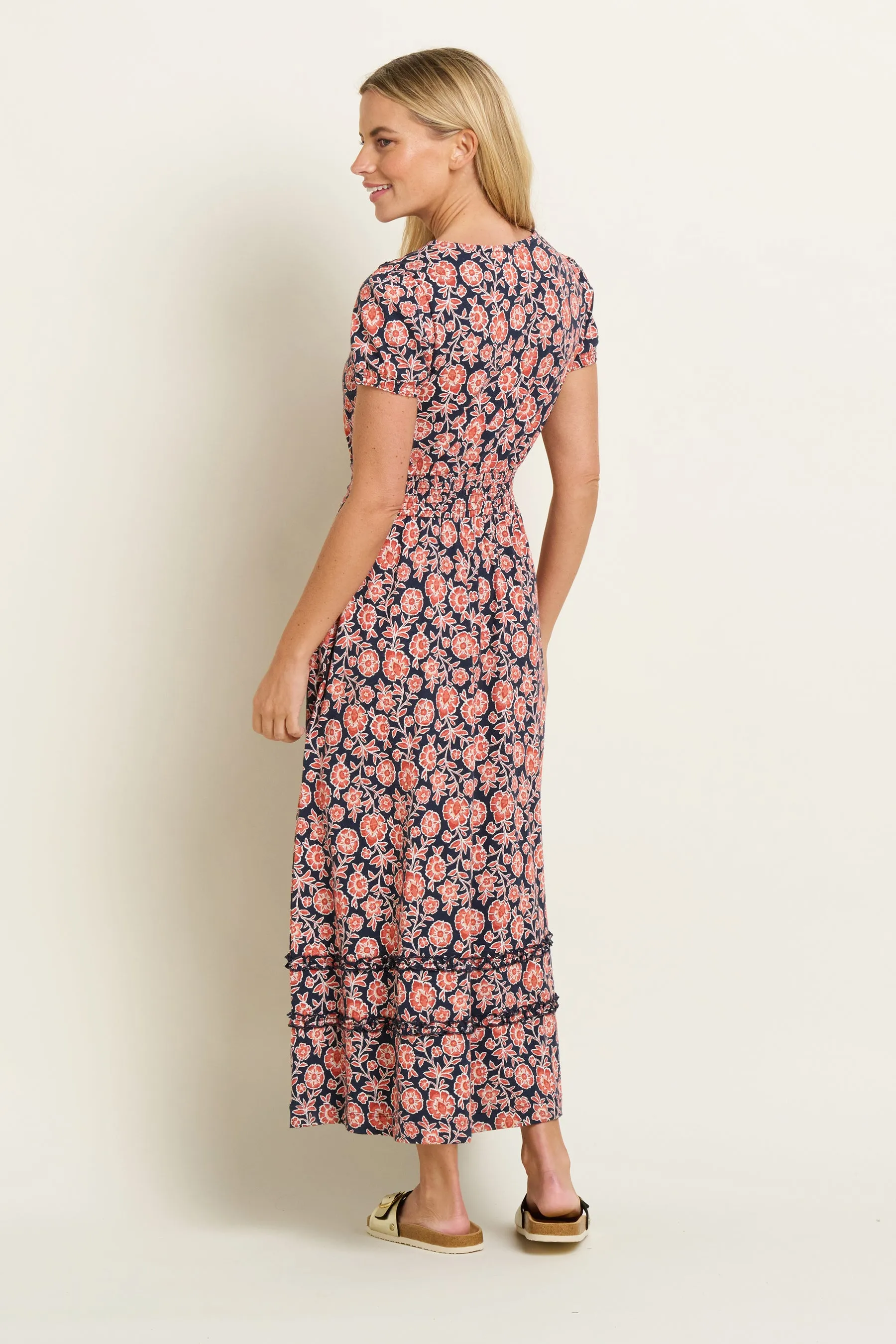 Boho Floral Maxi Dress