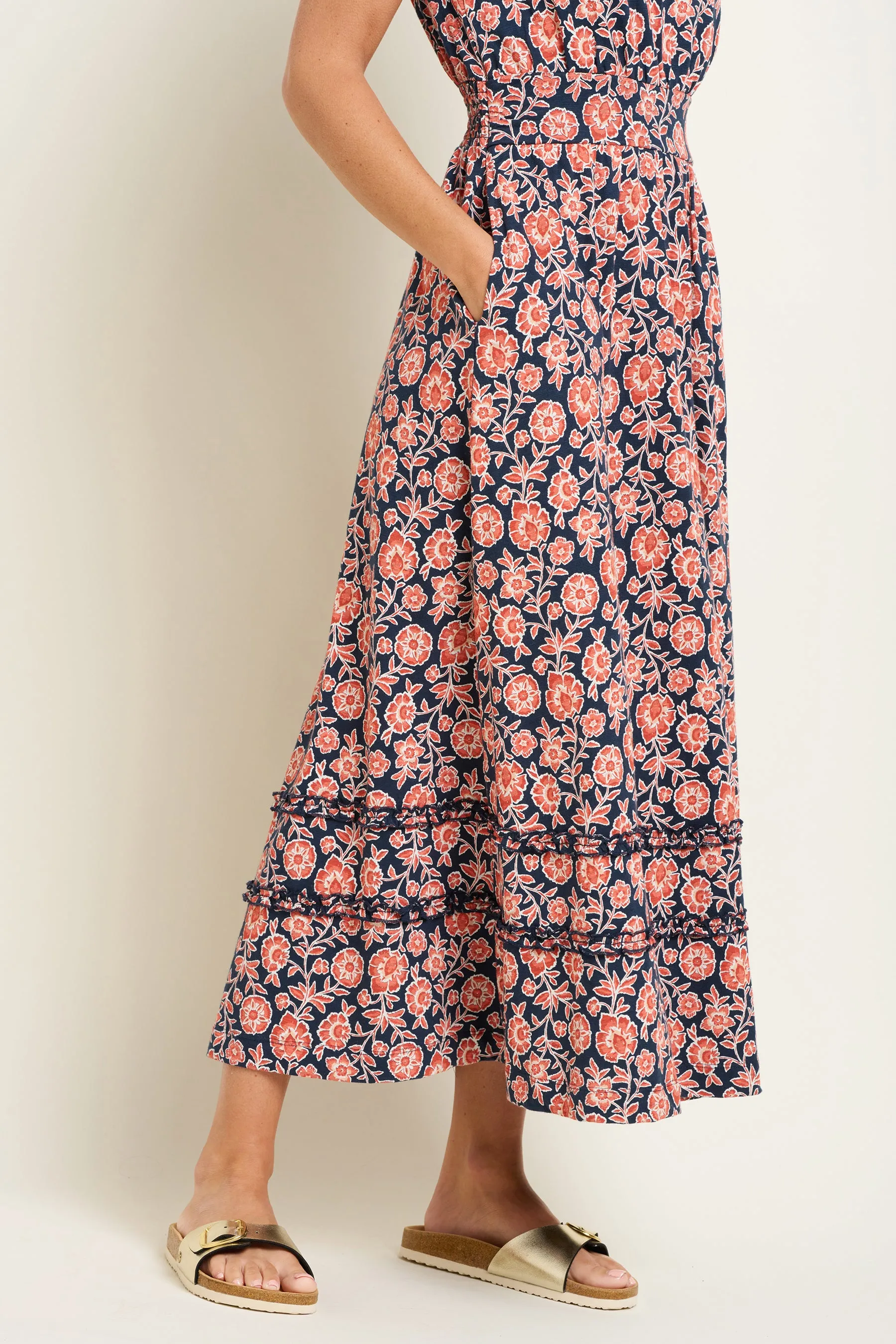 Boho Floral Maxi Dress