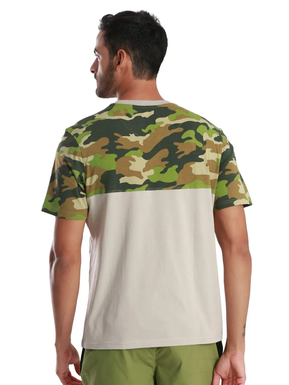 Camo Printed Organic Bamboo T-Shirt (Pack of 2)