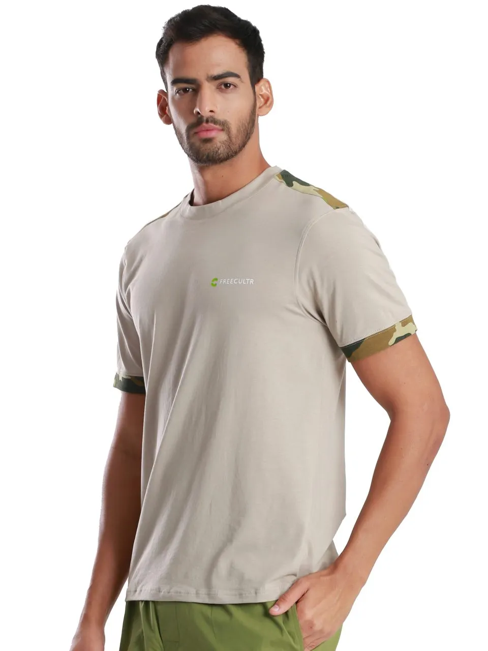 Camo Printed Organic Bamboo T-Shirt (Pack of 2)