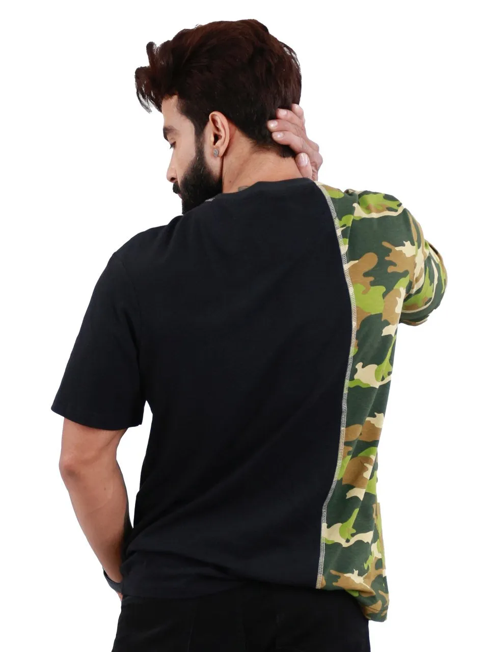 Camo Printed Organic Bamboo T-Shirt (Pack of 2)