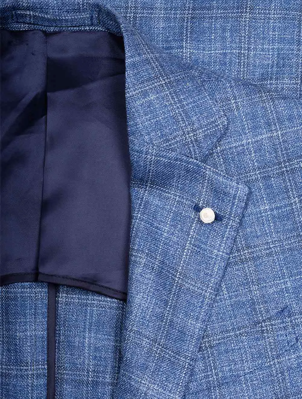 Check Jacket Blue