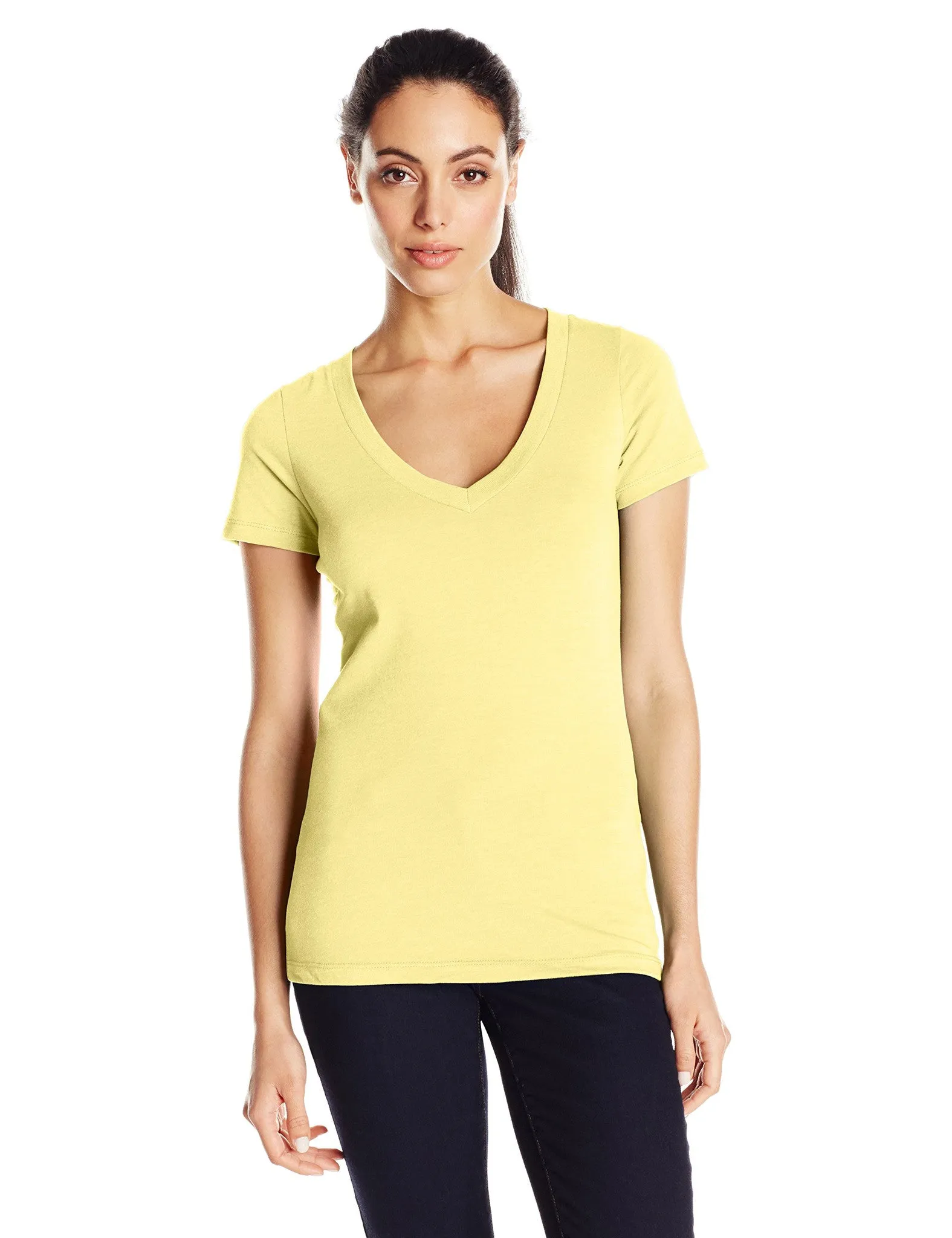 Clementine Women's Deep V-Neck Tee