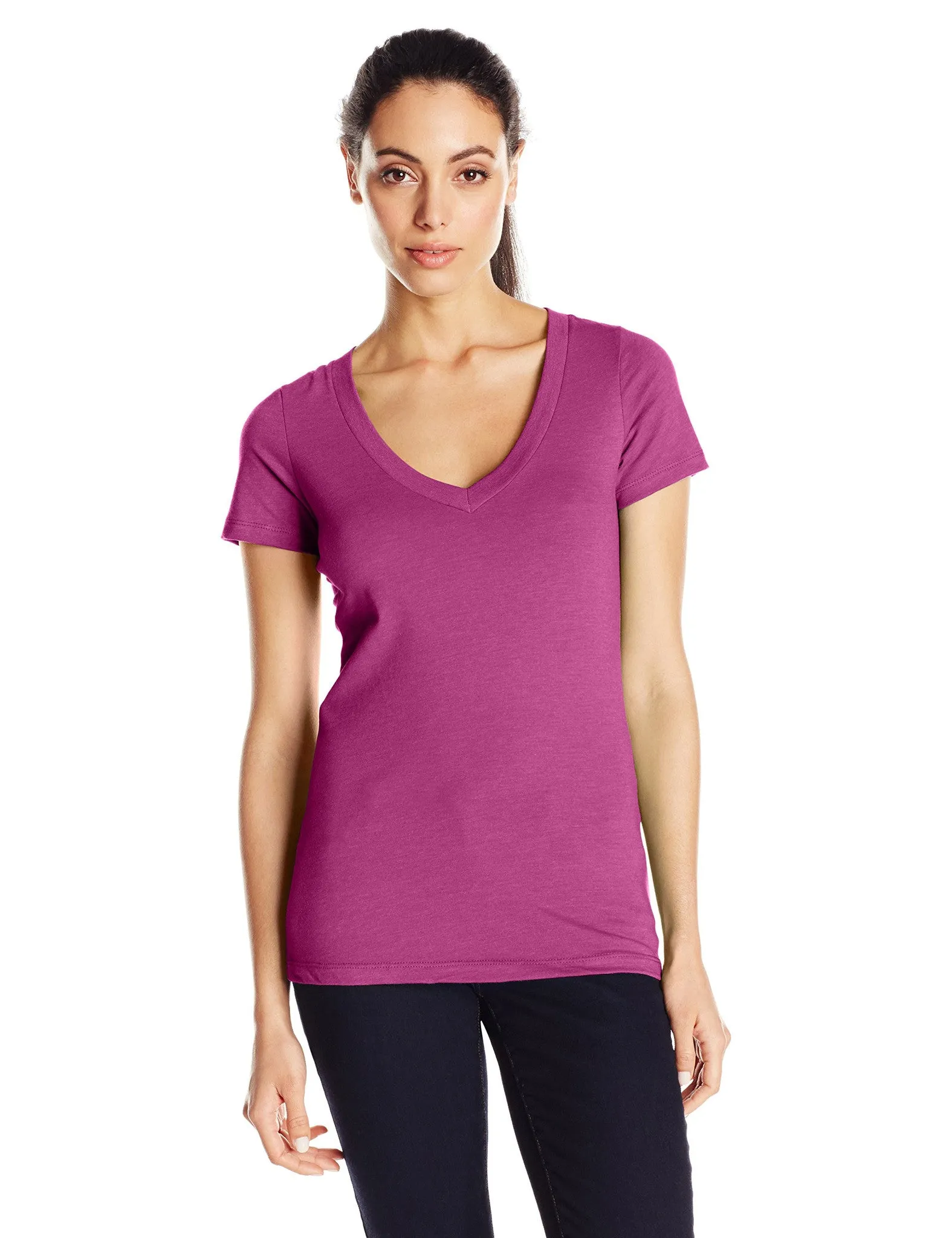 Clementine Women's Deep V-Neck Tee