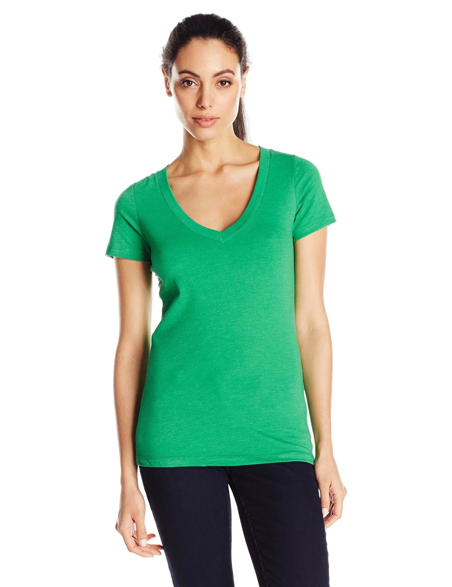 Clementine Women's Deep V-Neck Tee