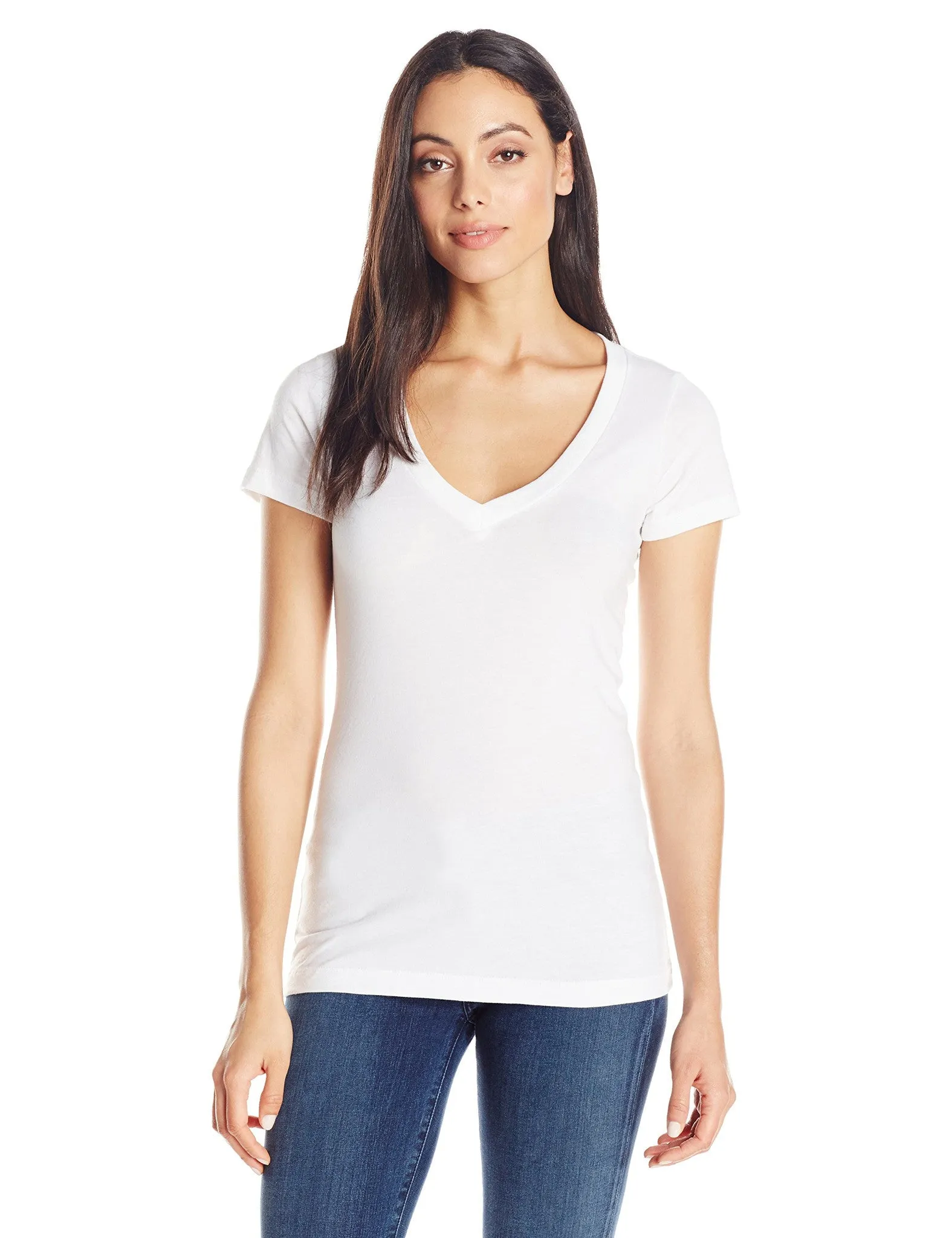 Clementine Women's Deep V-Neck Tee