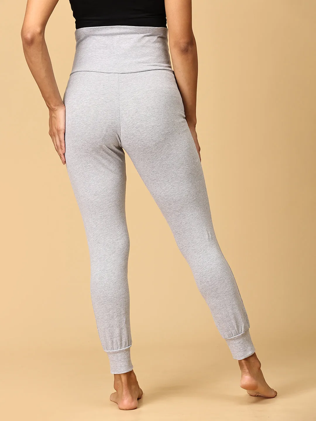 Combo Of Comfy Maternity Trackpants, Leggings & Joggers