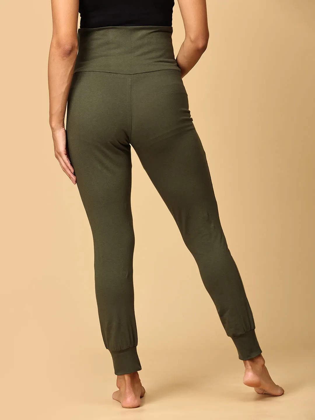 Combo Of Comfy Maternity Trackpants, Leggings & Joggers