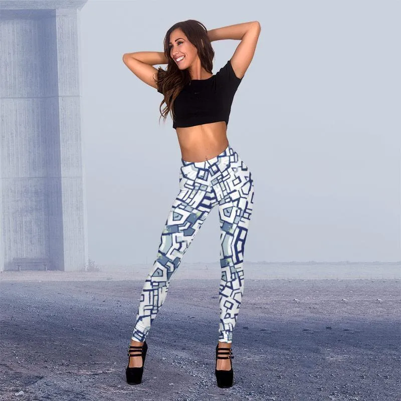 Comfy Awesome Leggings - Abstract 1