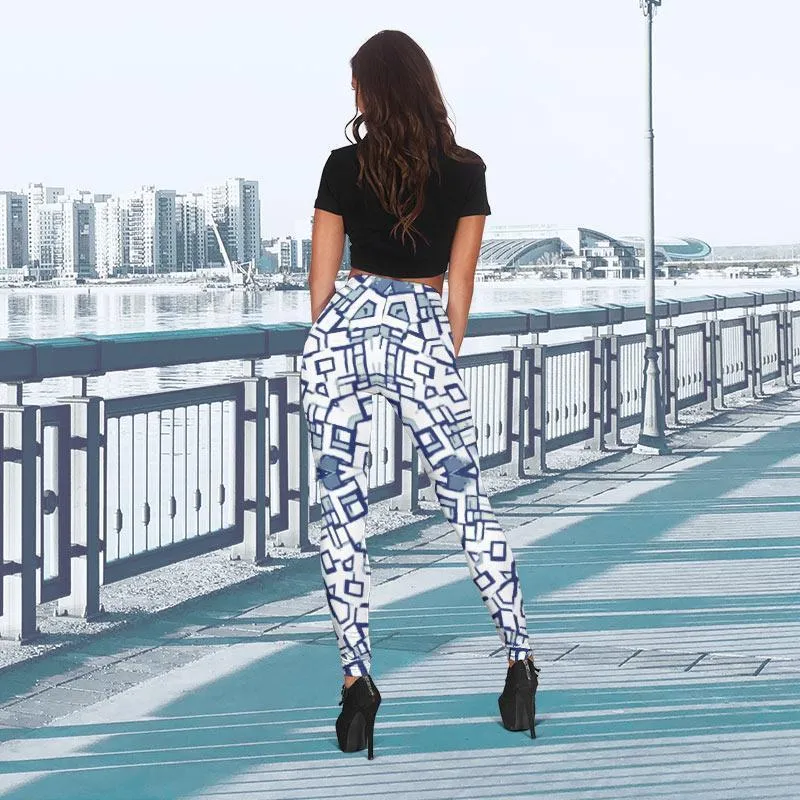 Comfy Awesome Leggings - Abstract 1