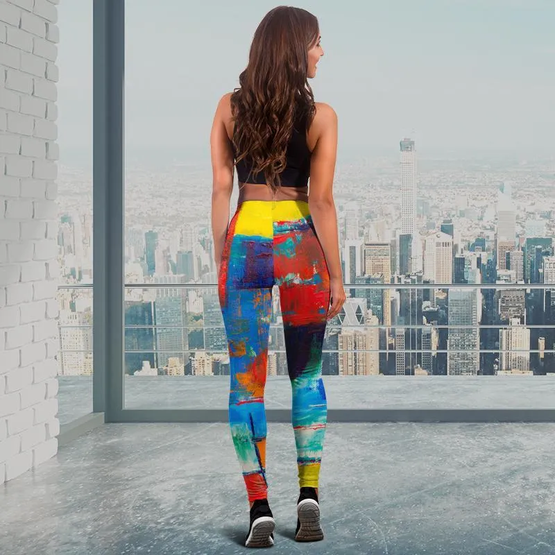 Comfy Vibrant Leggings - model 14