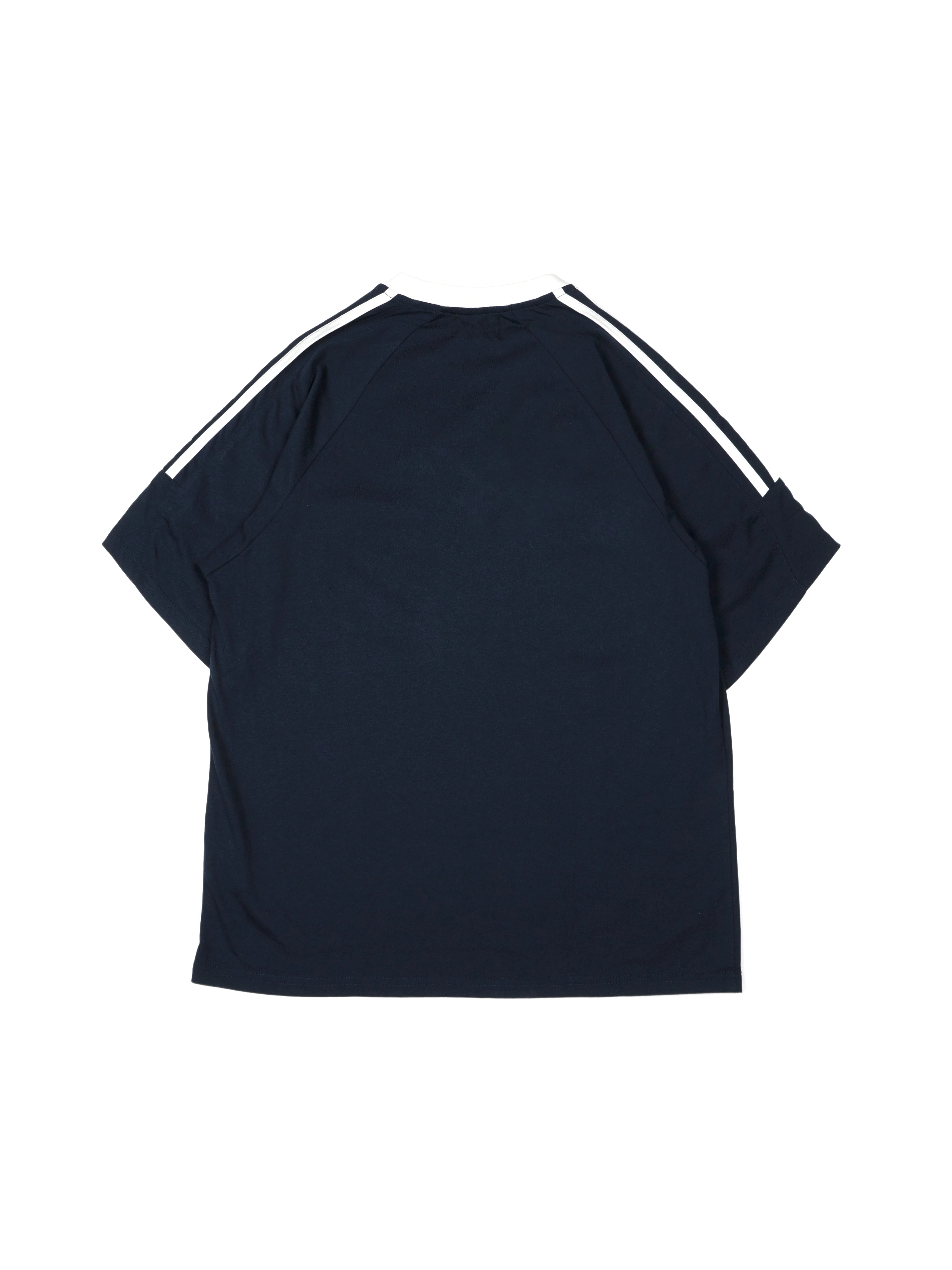 [EM] AEIOU T-Shirt Collection NAVY BLUE