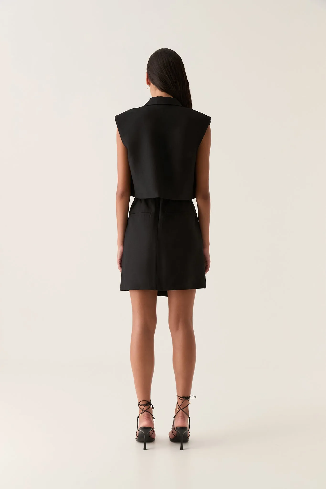 Flight Asymmetric Wrap Skirt