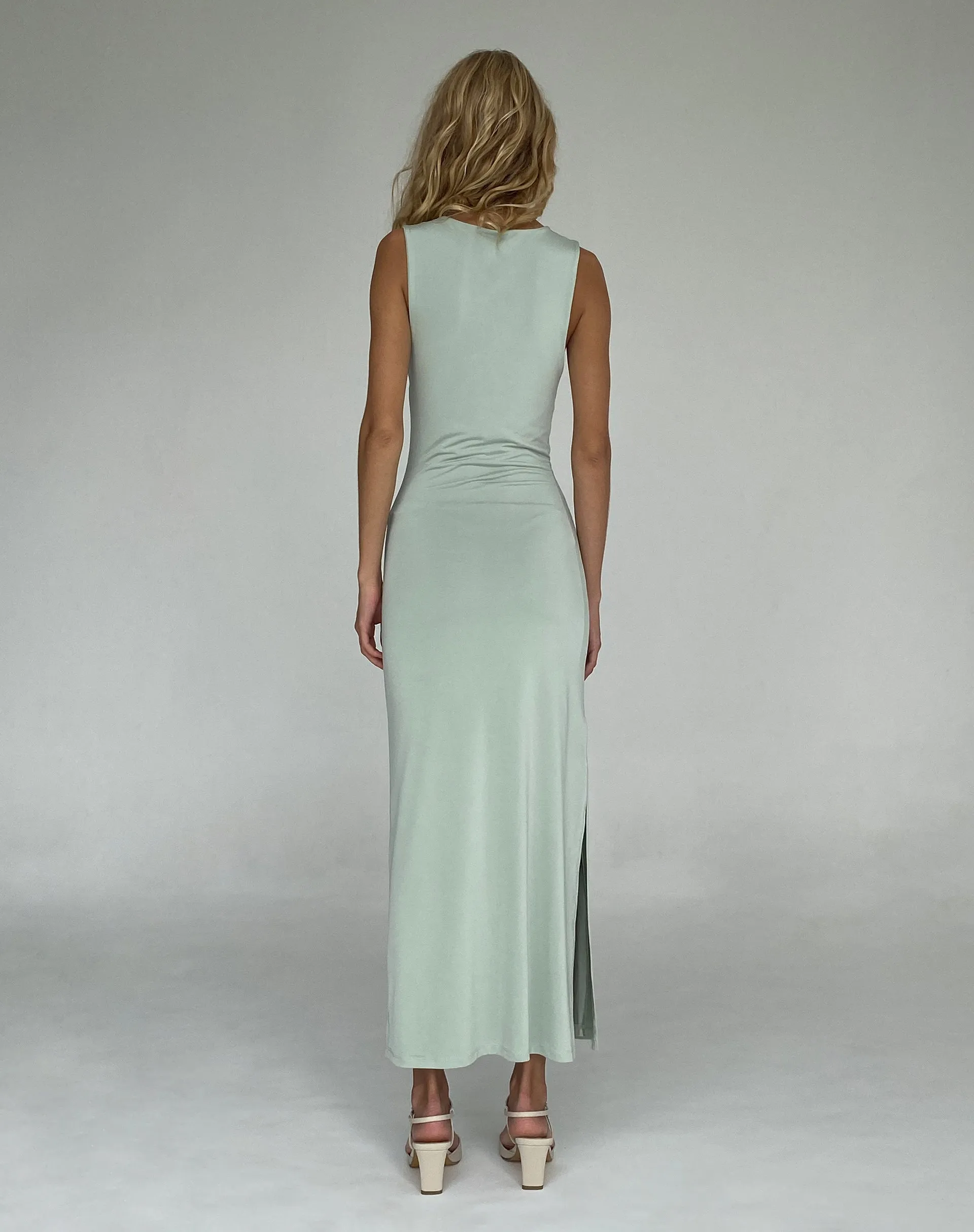 Flo Maxi Dress in Slinky Mint