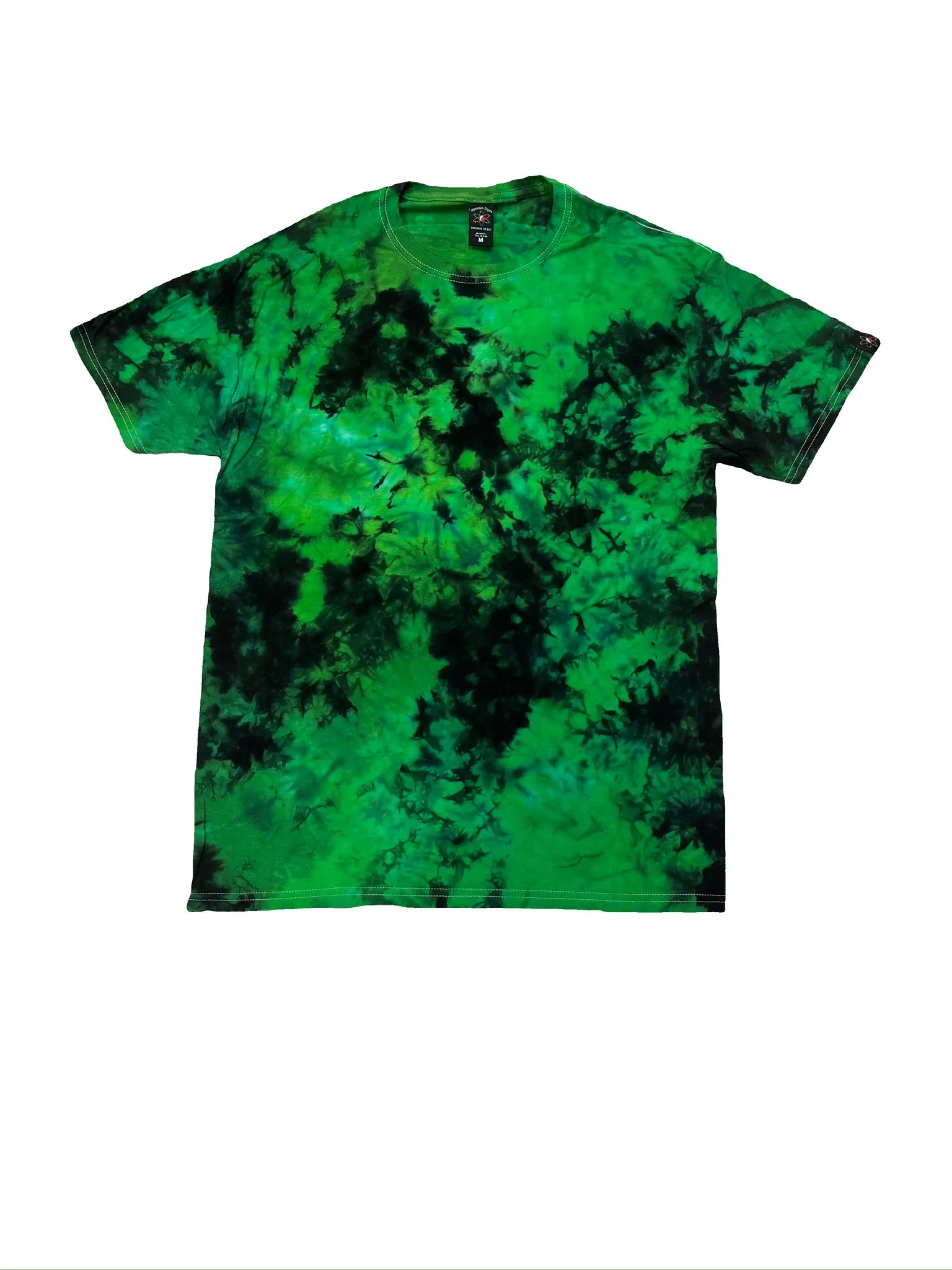 Green/ Black Tie- Dye Medium