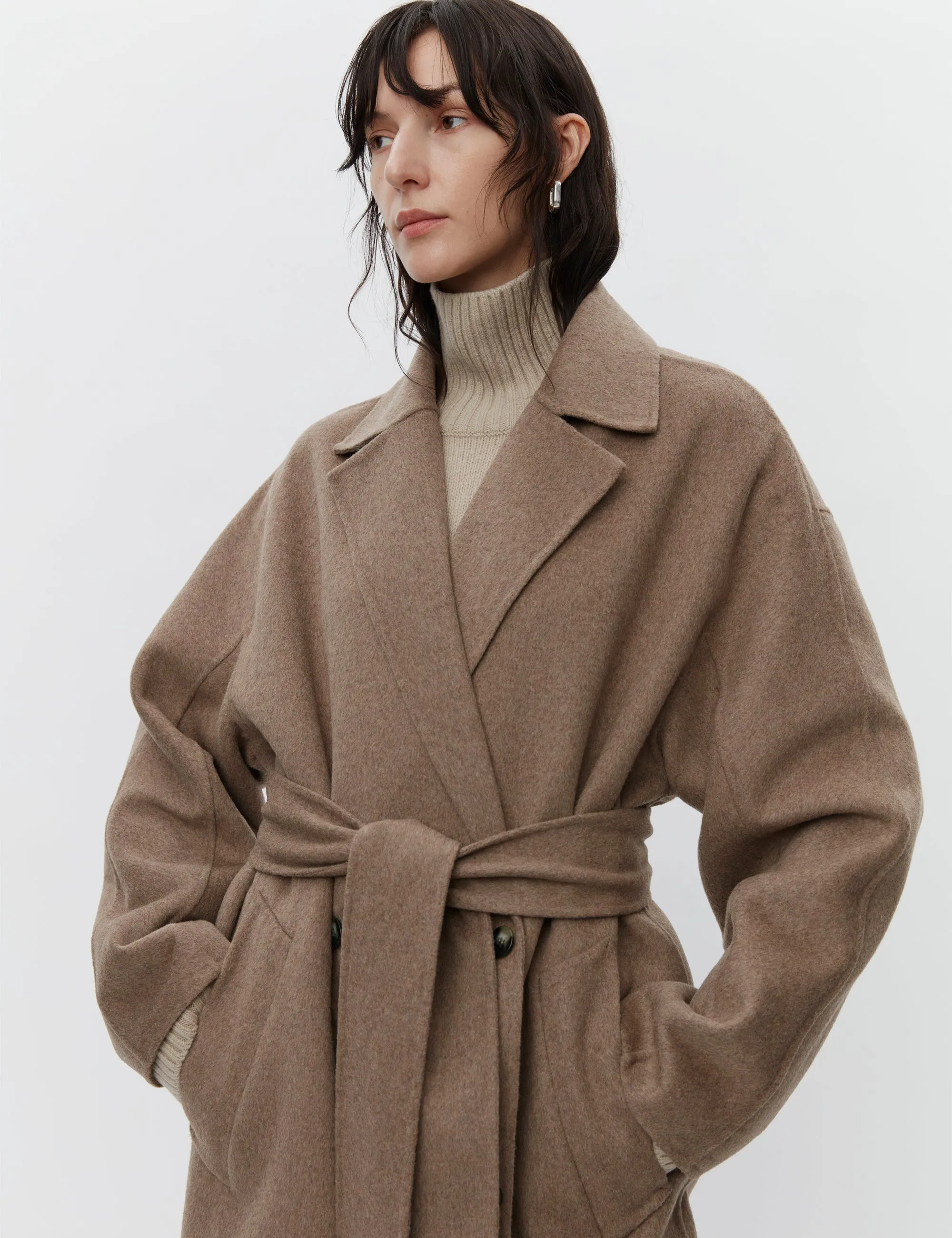 Howard Wren Wool-Blend Coat