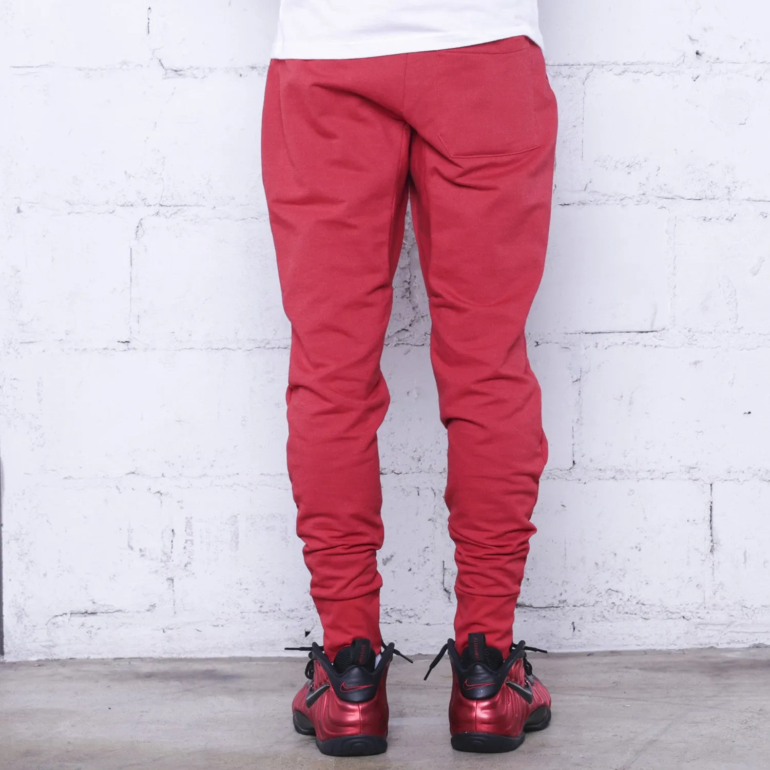 Keys Premium Terry Joggers Red