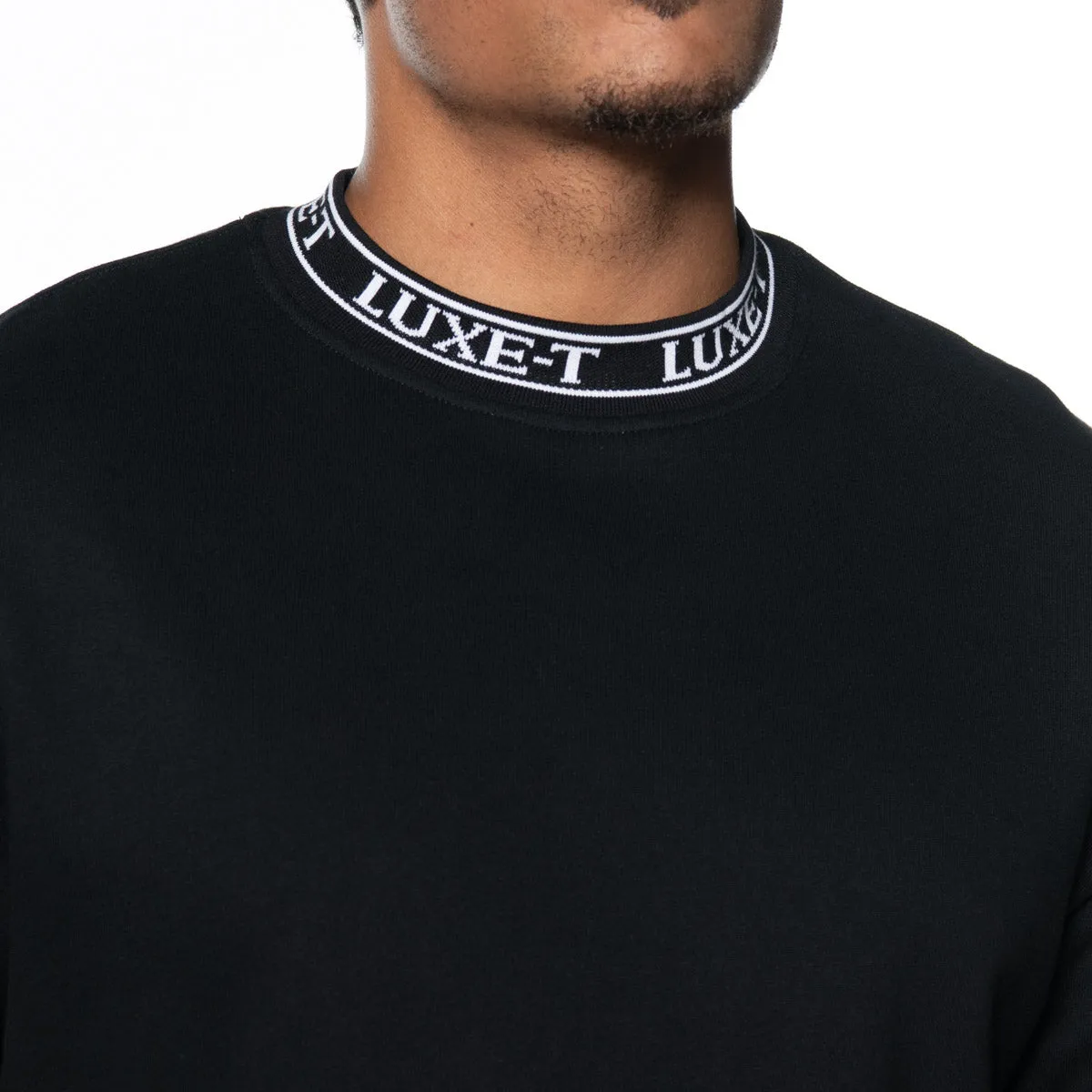 Logo Collar Sweatshirt