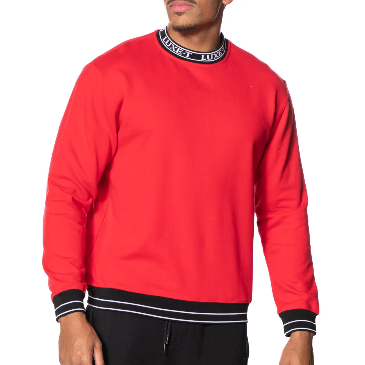 Logo Collar Sweatshirt