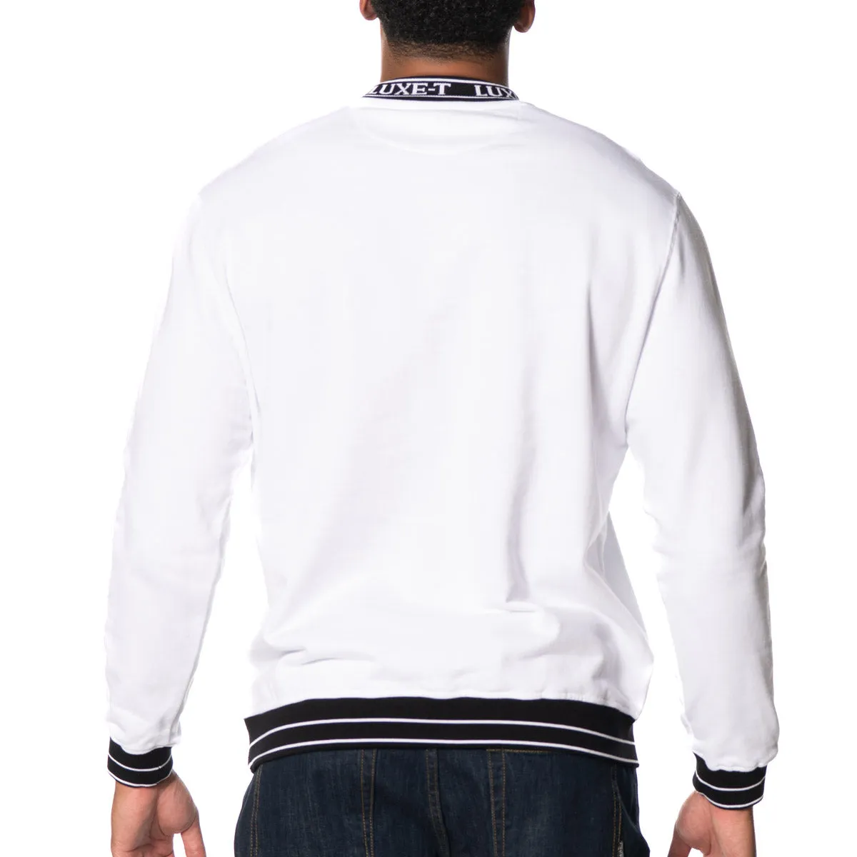 Logo Collar Sweatshirt