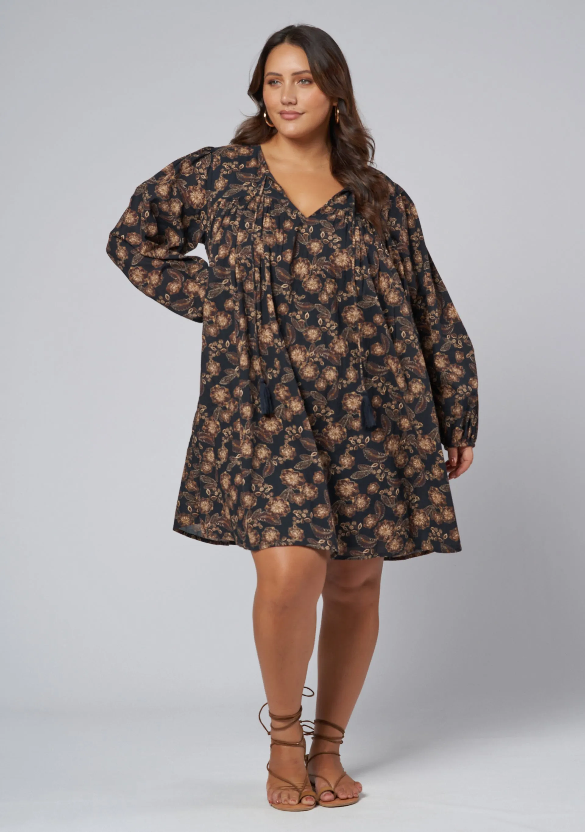 Lose Myself Mini Smock Dress