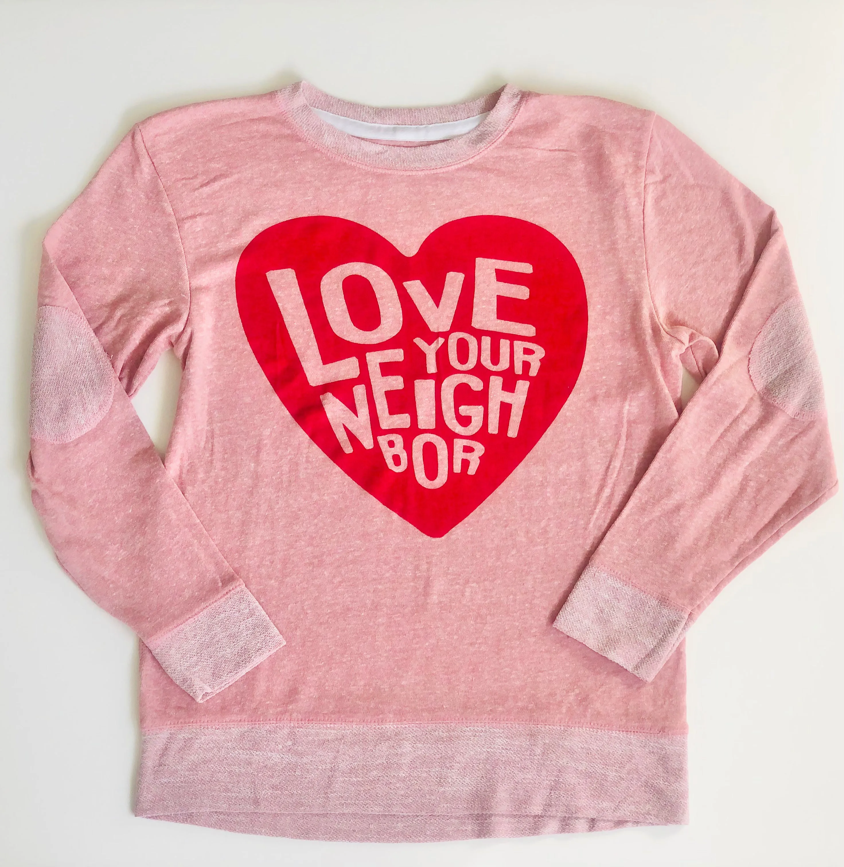 Love Your Neighbor Terry Sweatshirt