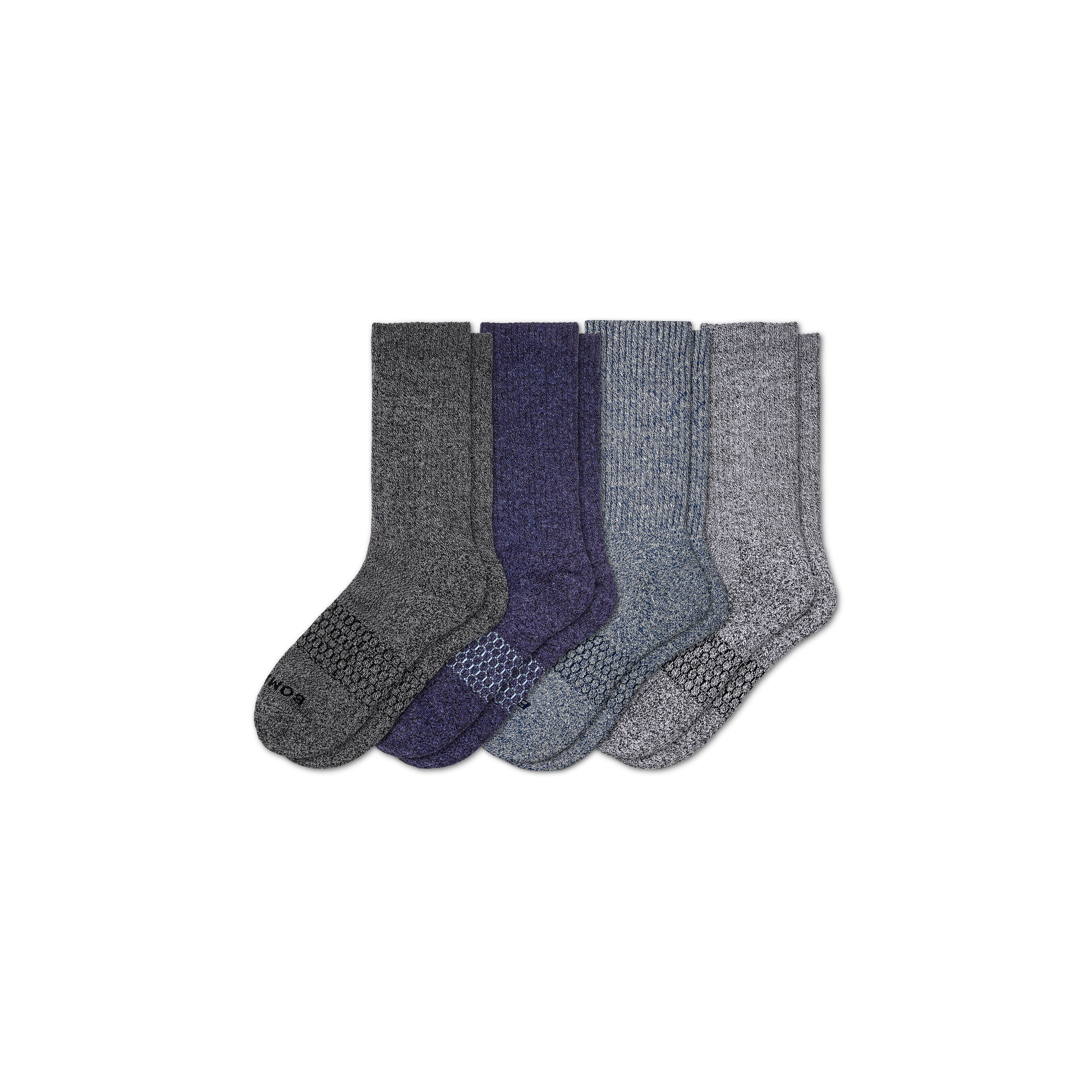 Men's Marl Calf Sock 4-Pack