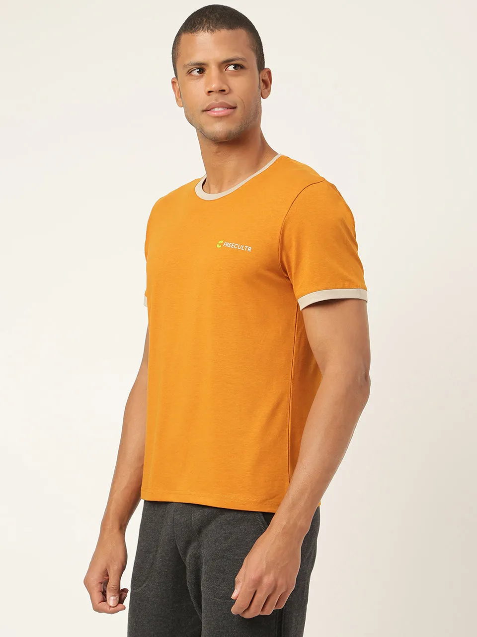 Men's Organic Bamboo Casual Tees - Crew Neck (Pack Of 1)