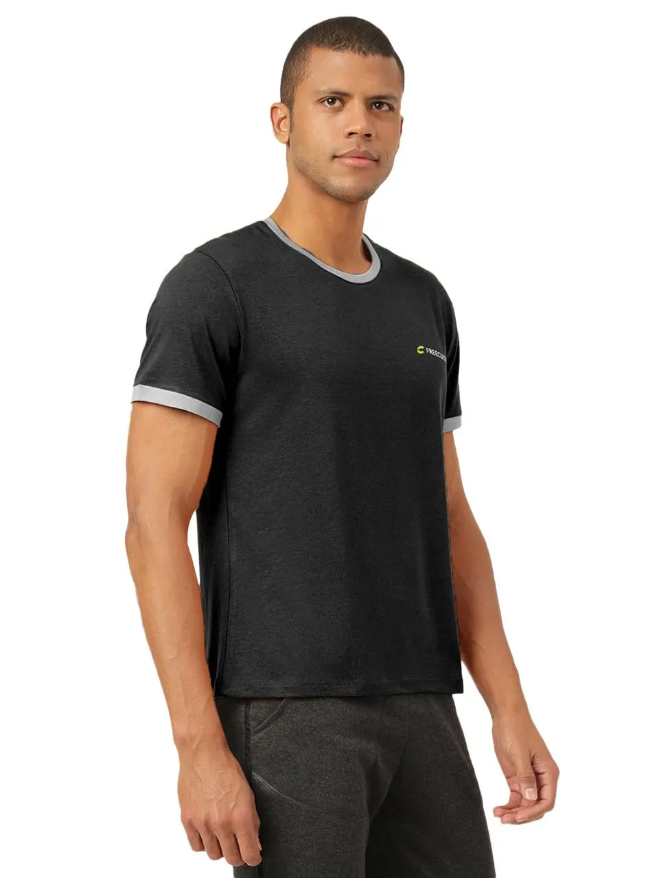 Men's Organic Bamboo Casual Tees - Crew Neck (Pack Of 1)