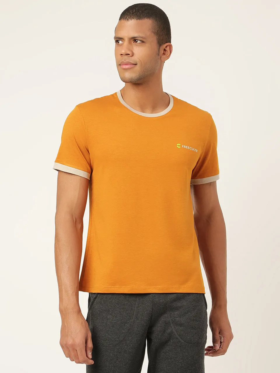 Men's Organic Bamboo Casual Tees - Crew Neck (Pack Of 1)