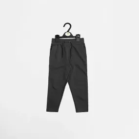 MINI.B - Kids 'Charcoal' Ribbed Waistband Slim Fit Terry Trousers MB1190