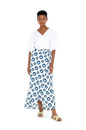 No Evil Long Wrap Skirt