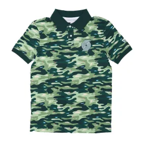 Portland Trail Blazers New Era Golf Camo Polo