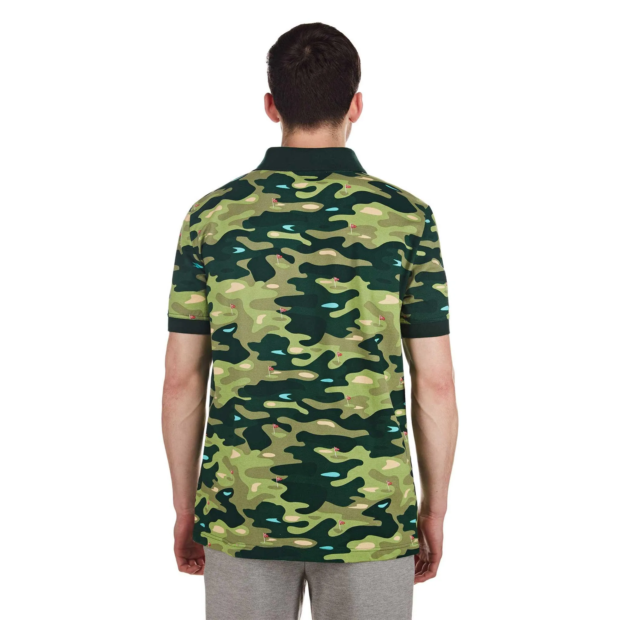 Portland Trail Blazers New Era Golf Camo Polo