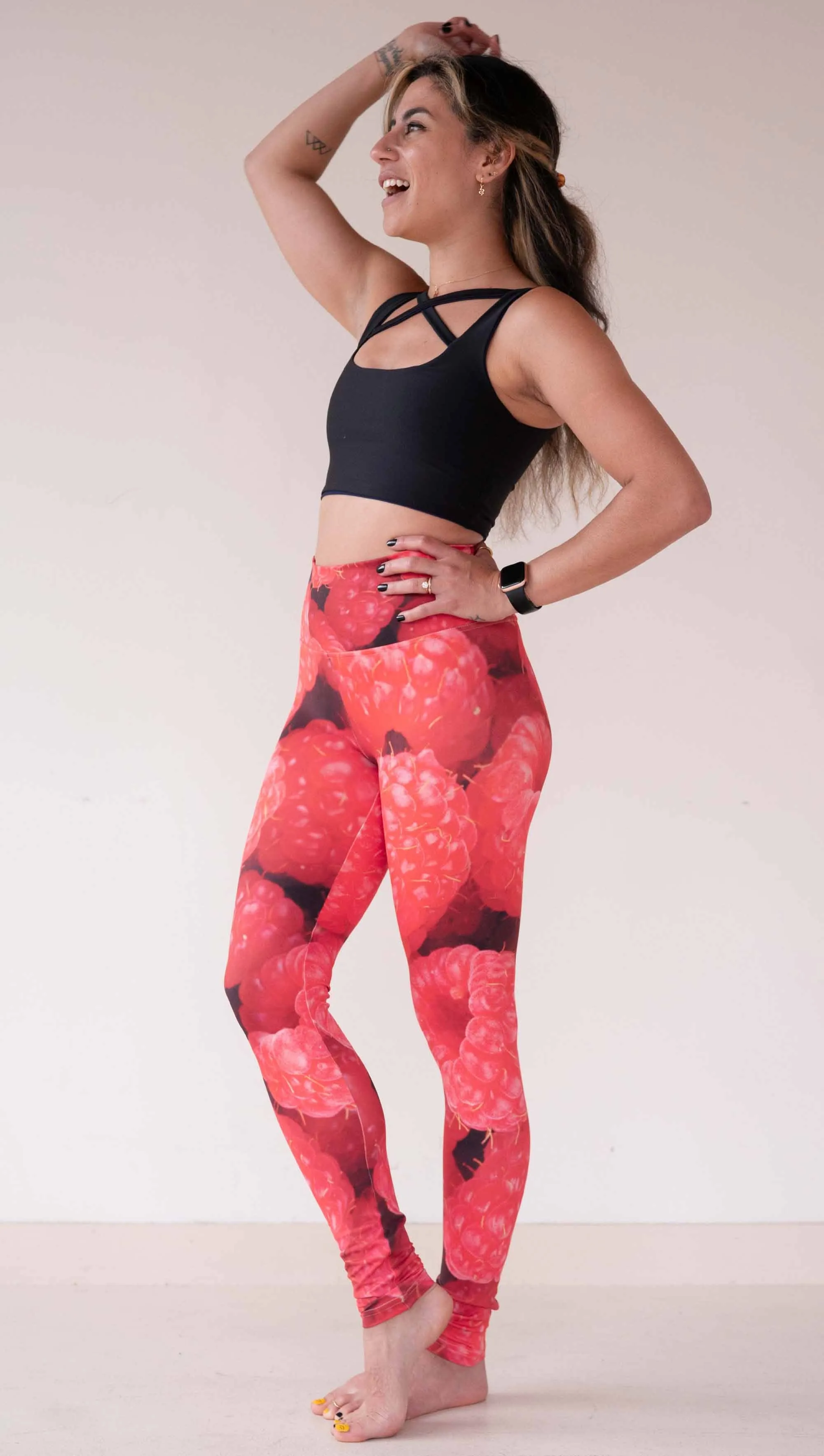 Raspberries - Athleisure Leggings