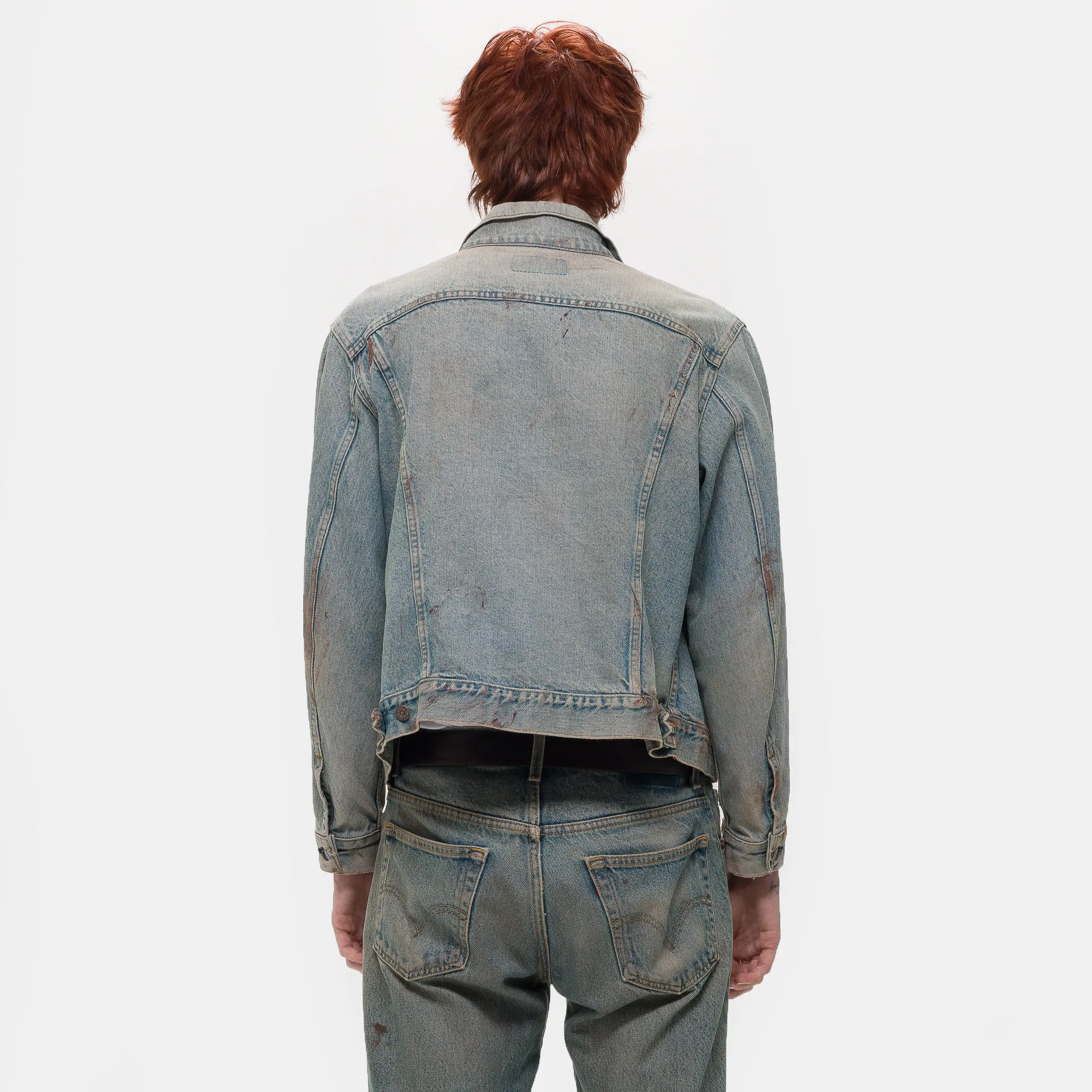 Resurgence Denim Jacket in Aged Light Blue