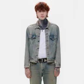 Resurgence Denim Jacket in Aged Light Blue