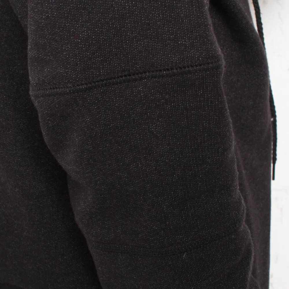 Rudimental Paneled Terry Hoodie Black