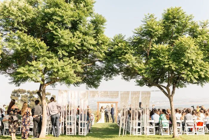 San Diego Park Boho Wedding