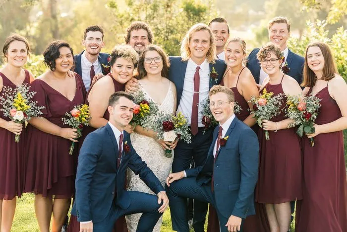 San Diego Park Boho Wedding