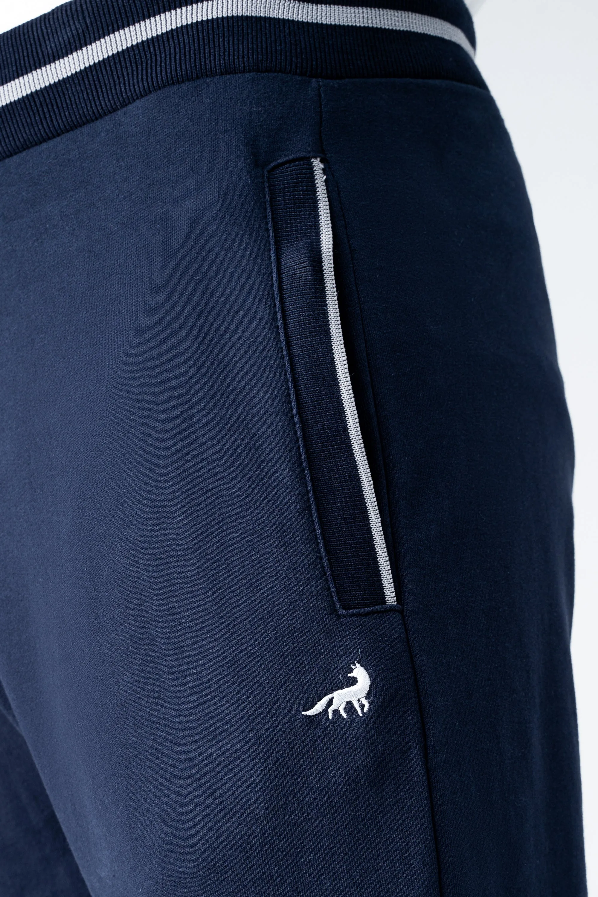 SIGNATURE TIPPING JOGGER TROUSER NAVY