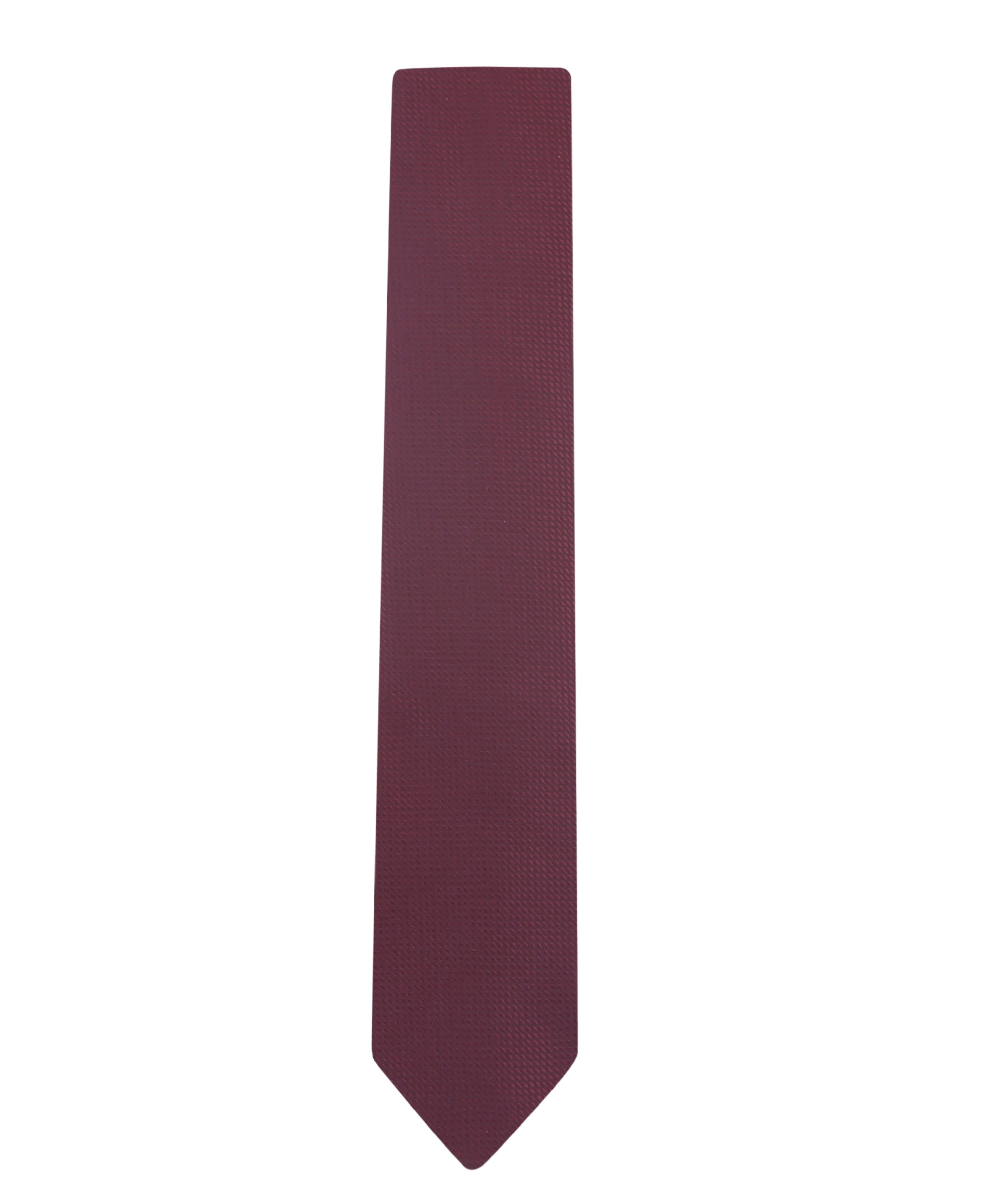 TB Men's Premium Necktie Geo Burgundy