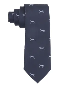 TB Men's Premium Necktie Navy Equestrian