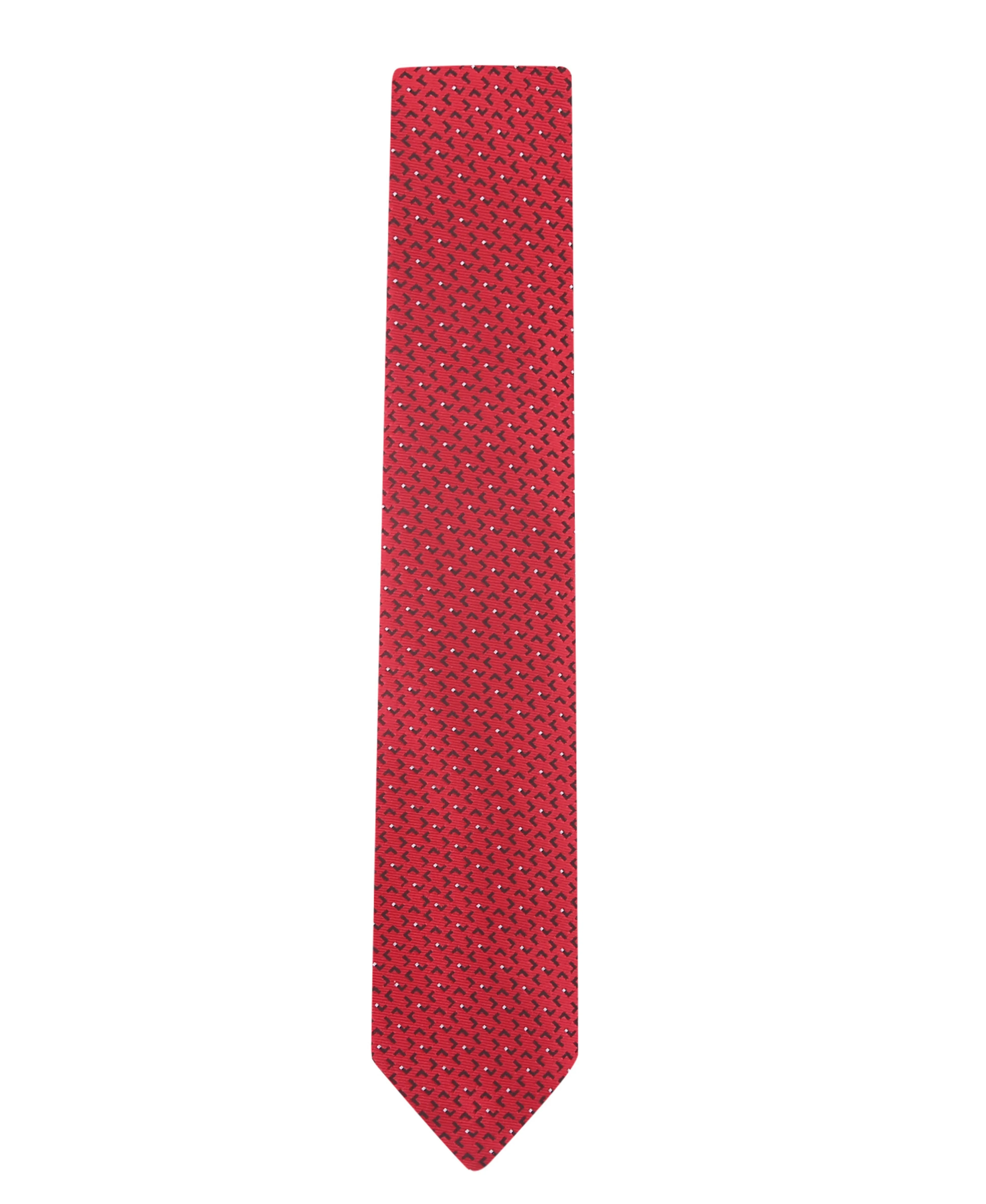 TB Men's Premium Necktie R-Angle Red